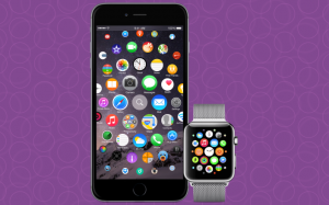 Apple Watch, UI ,iPhones