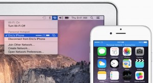 ฟีเจอร์, Instant Hotspot , iOS 8.1 ,อินเตอร์เน็ต,