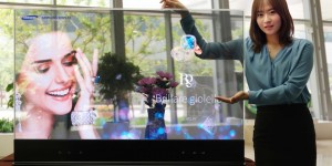ซัมซุงอวดโฉมจอภาพ OLED โปร่งใส