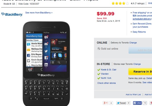 Telus, BlackBerry Q5 ,Best Buy,